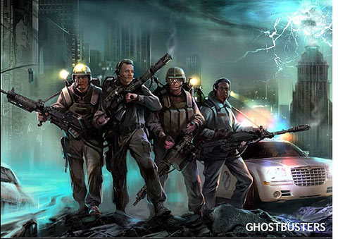 Ghostbusters in hell