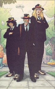 Spider Jerusalem et ses sordides assistantes Spider Jerusalem et ses sordides assistantes