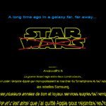 Dans une galaxy lointaine…