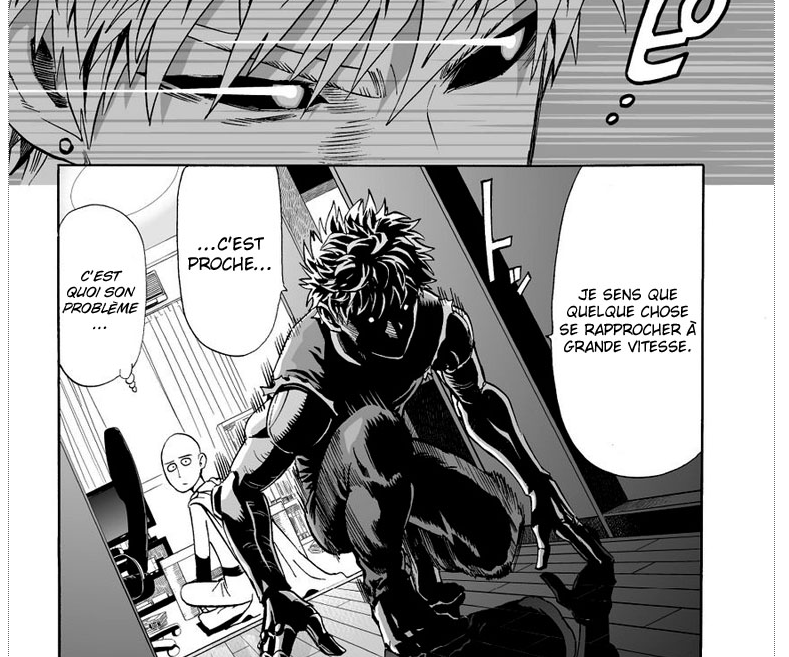 One punch man extrait dessin
