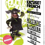 Soirée « Excuse my French » special UK samedi 14 janvier à la Bellevilloise