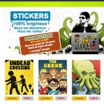 Slug Fiction : La boutique des stickers déjantés