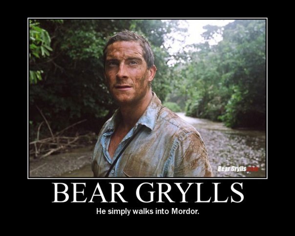 Bear Grylls l'aventurier de Man versus Wild