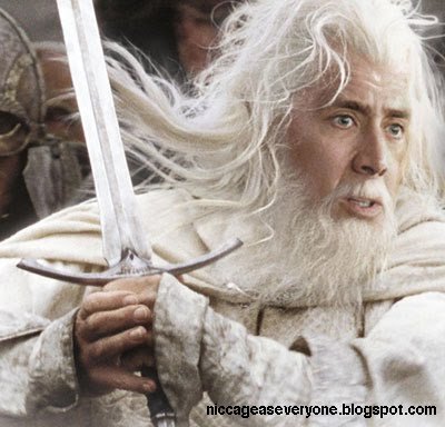 nicolas cage gandalf