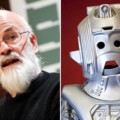 Terry Pratchett et Cyberman dans The Guardian sur Doctor Who