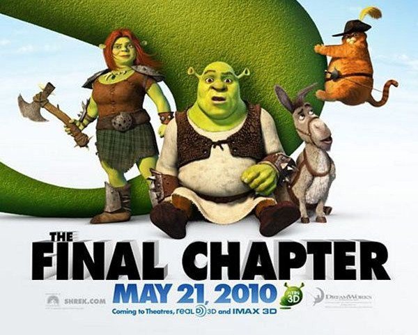 Affiche US du film Shrek 4