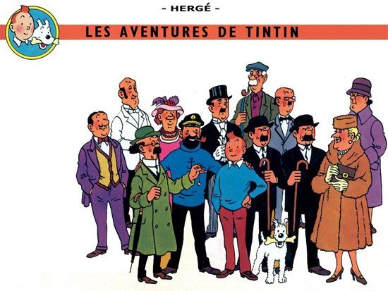 Tintin-personnages