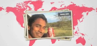 Il boit du Coca-Cola dans le monde entier – #CokeAroundTheWorld