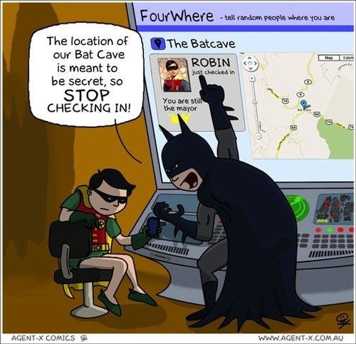 agent x_bat-cave-foursquare-batman-robin