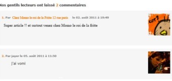 Pedobear et les commentaires