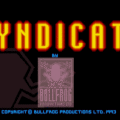 Ecran titre du jeu Syndicate de 1993