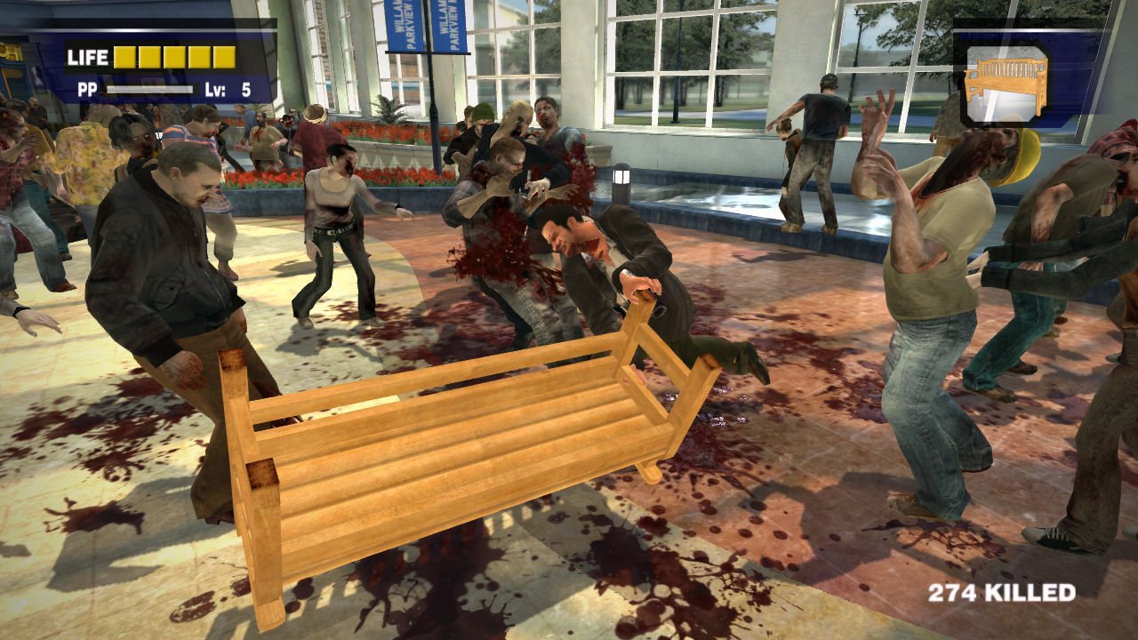 Image tirée du jeu vidéo "Dead Rising"