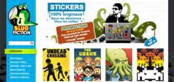 Slug Fiction : La boutique des stickers déjantés