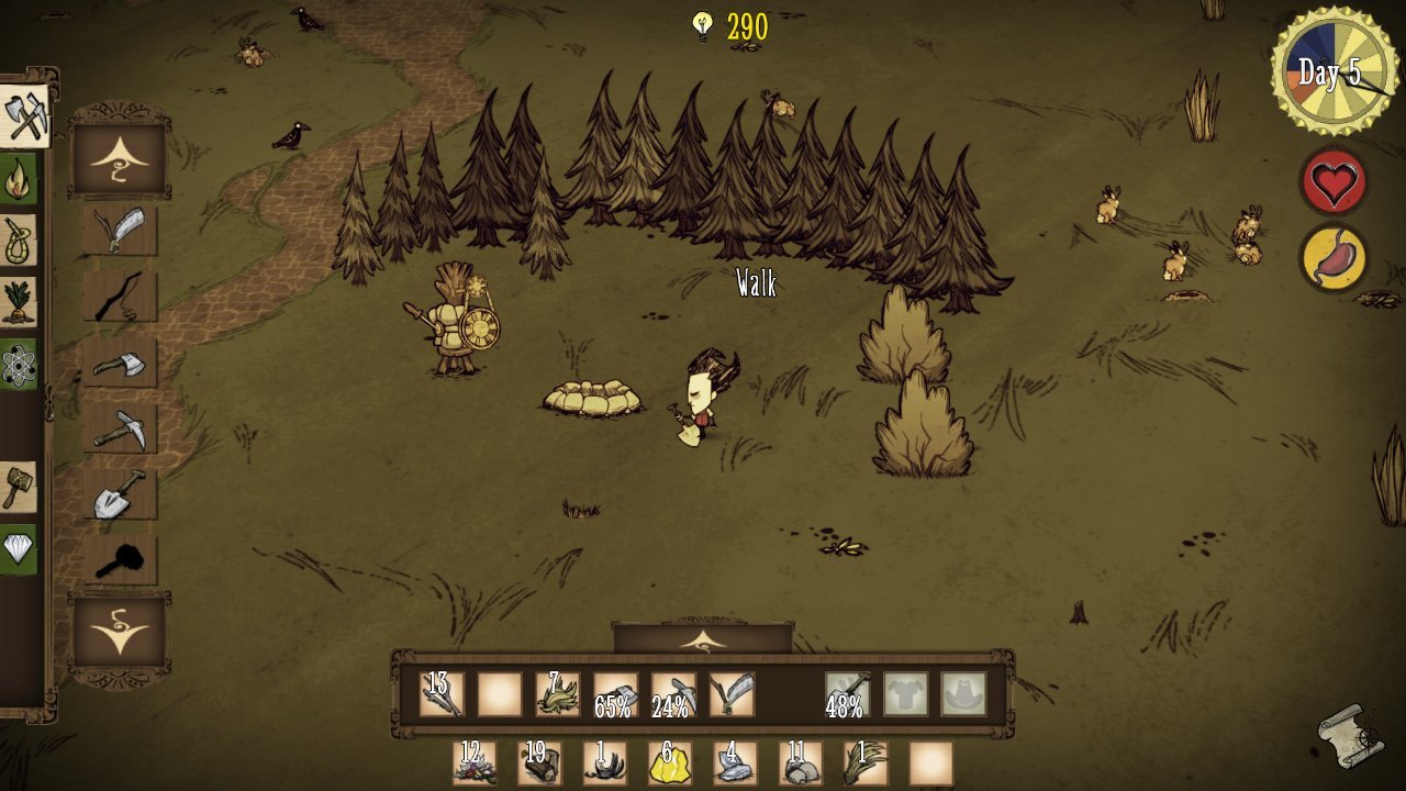 don't starve - screen