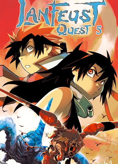 lanfeust quest manga