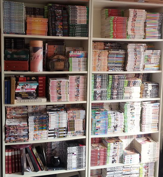 Ma petite bibliothèque à manga