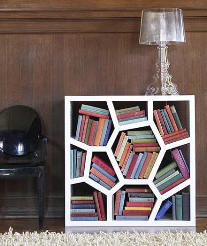 bibliotheque_nid_abeille_originale_design.