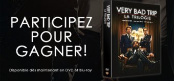 Coffret Trilogie Very Bad Trip à gagner