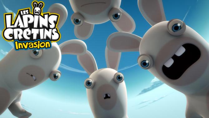 lapins crétins invasion dessin animé