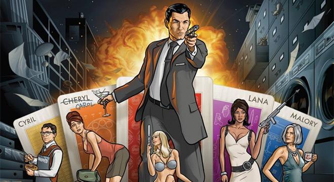 Archer - Bond, James bondage ta mère en short... avec un saucisson