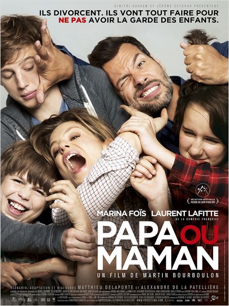 affiche papa ou maman