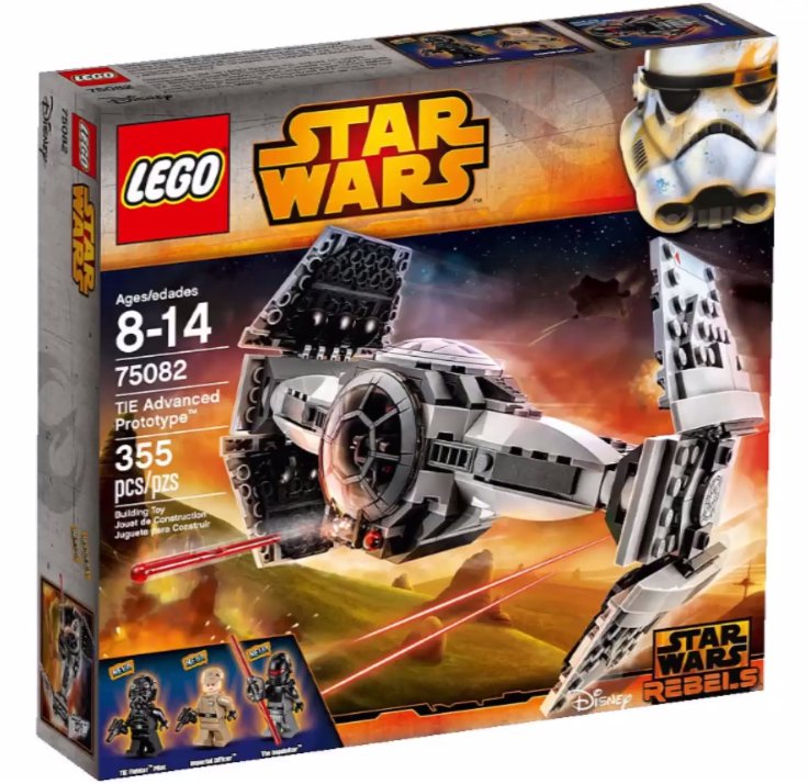Lego Star wars tie advanced prototype