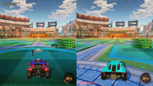 jeu voiture foot rocket league