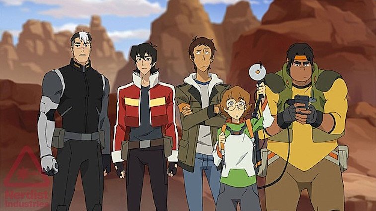 voltron-dessin anime 2016 netflix avatar