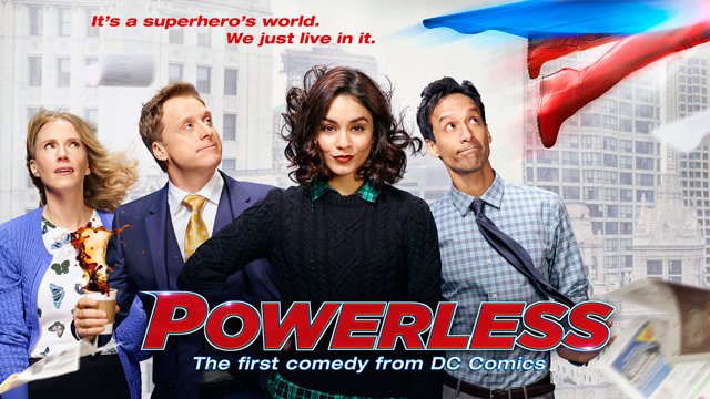 powerless serie tv dc humour