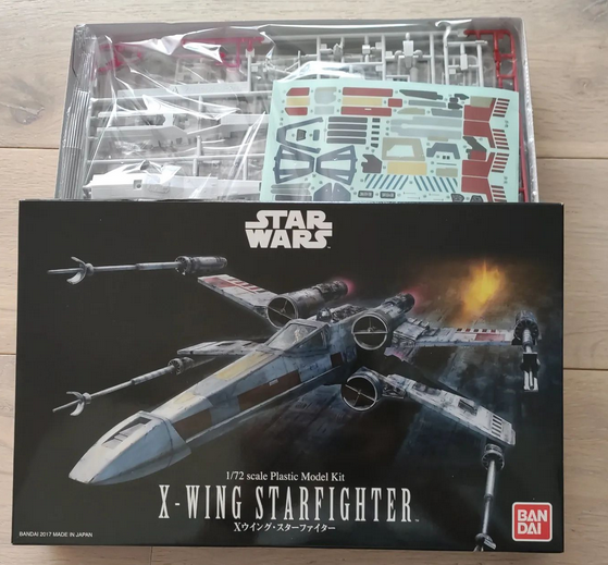 gunpla x-wing starfighter maquette bandai