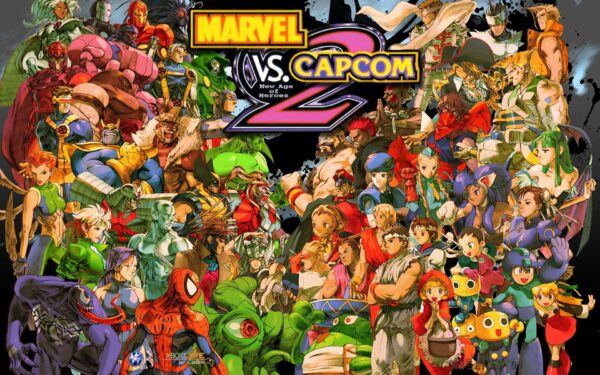 Jeu rétro marvel VS capcom 2