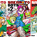 Sakamoto days manga couvertures glénat 1 2 3