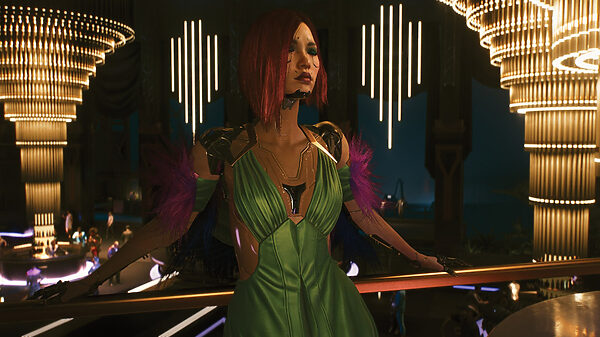 Cyberpunk 2077 DLC : Phantom Liberty 2023 femme androide