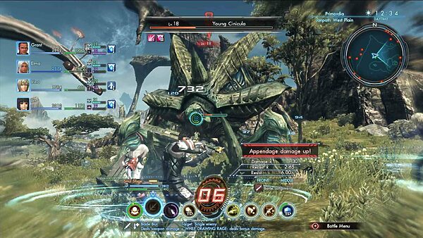 xenoblade-chronicle-x-wii-u gameplay