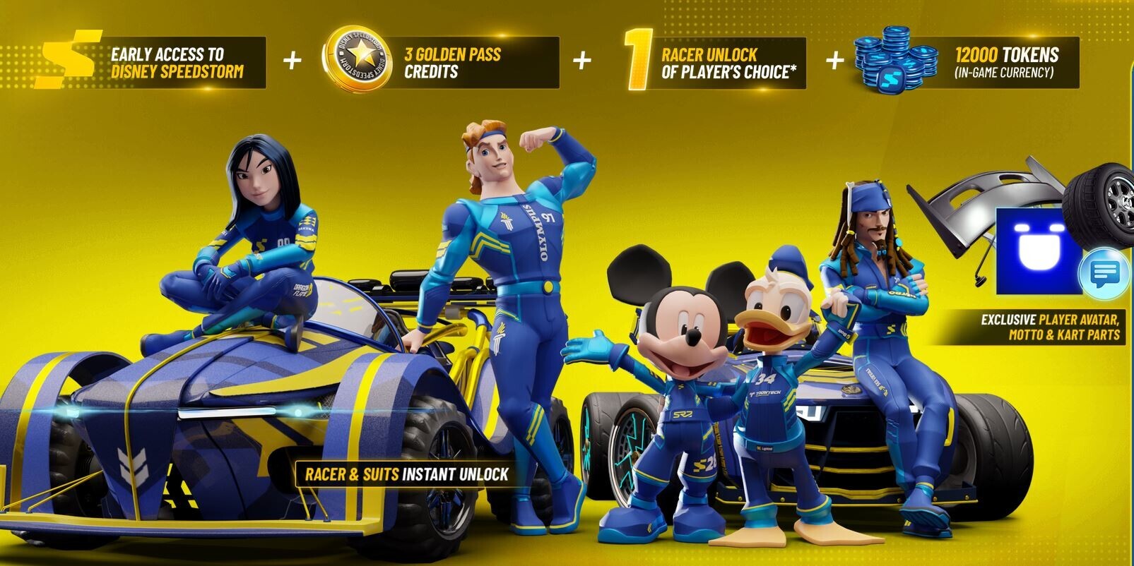 test disney speedstorm le meilleur mario kart like gratuit